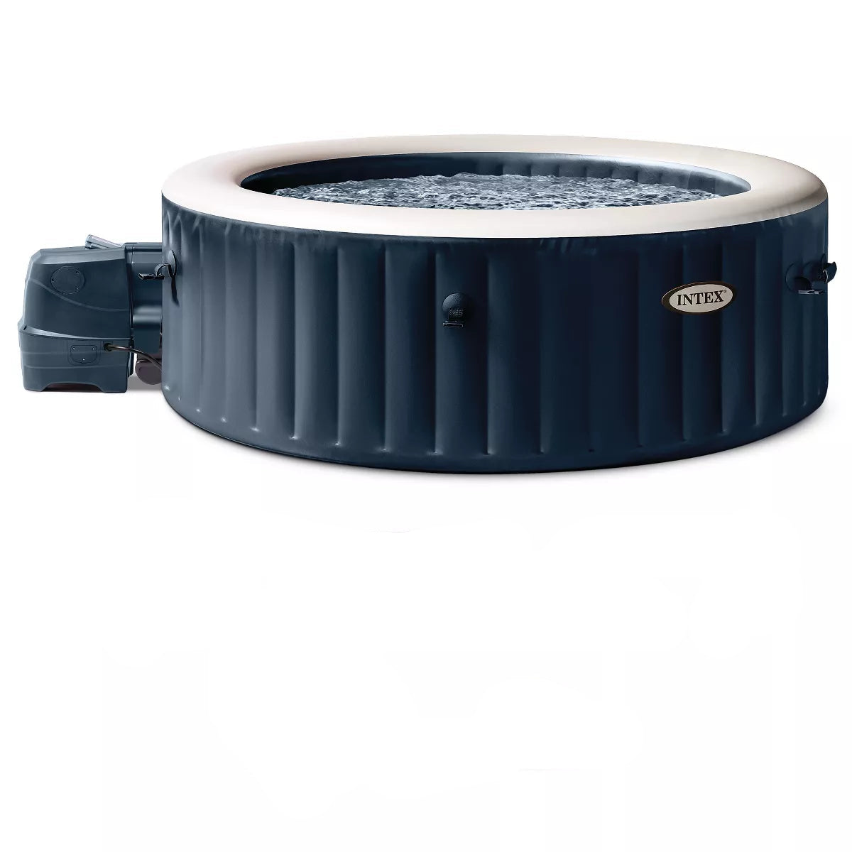 Intex 28429EP Purespa plus 4 Person Inflatable Hot Tub Bubble Jet Spa, 77" X 28"